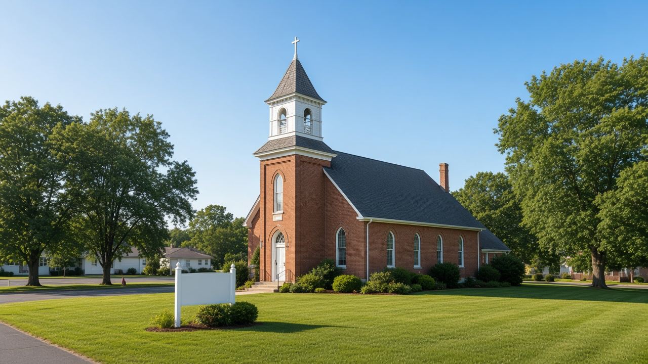 Kennedyville United Methodist Church sanctuary